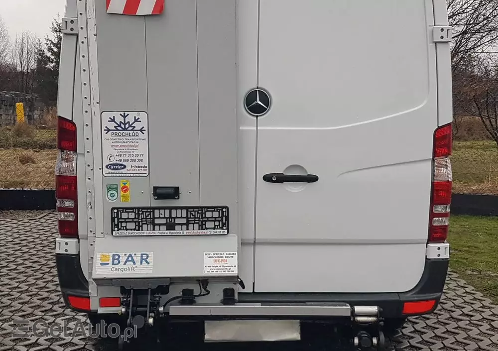 MERCEDES-BENZ SPRINTER WINDA CHŁODNIA AGREGAT IZOTERMA DŁUGI WYSOKI KLIMA 314 CDI 