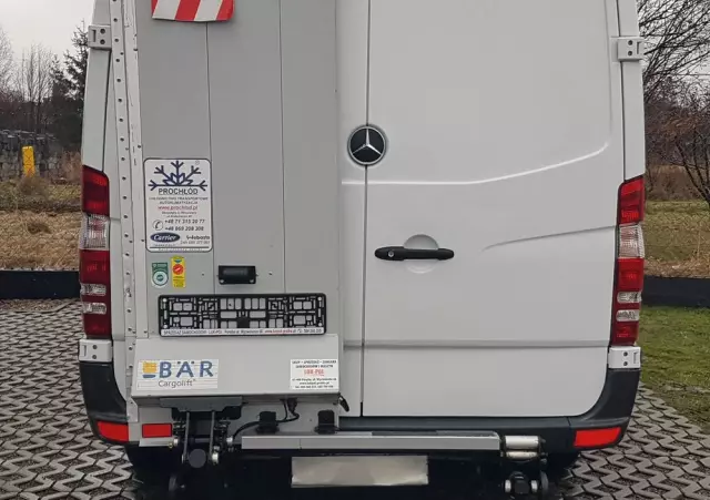 MERCEDES-BENZ SPRINTER WINDA CHŁODNIA AGREGAT IZOTERMA DŁUGI WYSOKI KLIMA 314 CDI 