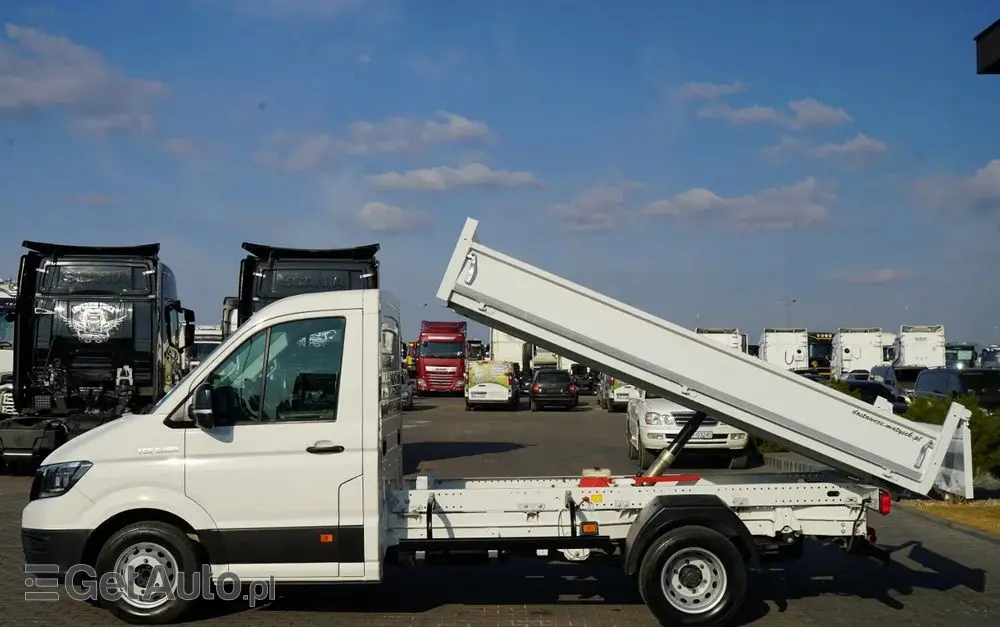 MAN TGE 5.180 / WYWROTKA TYLNOZSYPOWA / RADAR  / BLIŹNIAK / MANUAL / SPROWADZONY 