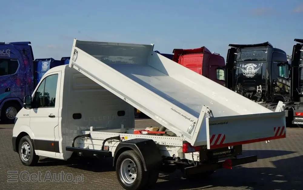 MAN TGE 5.180 / WYWROTKA TYLNOZSYPOWA / RADAR  / BLIŹNIAK / MANUAL / SPROWADZONY 