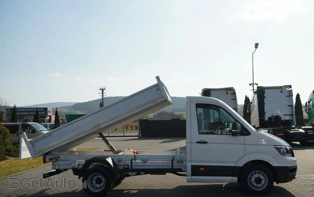 MAN TGE 5.180 / WYWROTKA TYLNOZSYPOWA / RADAR  / BLIŹNIAK / MANUAL / SPROWADZONY 