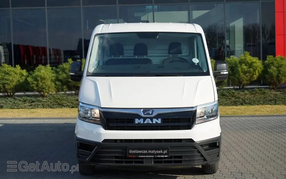 MAN TGE 5.180 / WYWROTKA TYLNOZSYPOWA / RADAR  / BLIŹNIAK / MANUAL / SPROWADZONY 