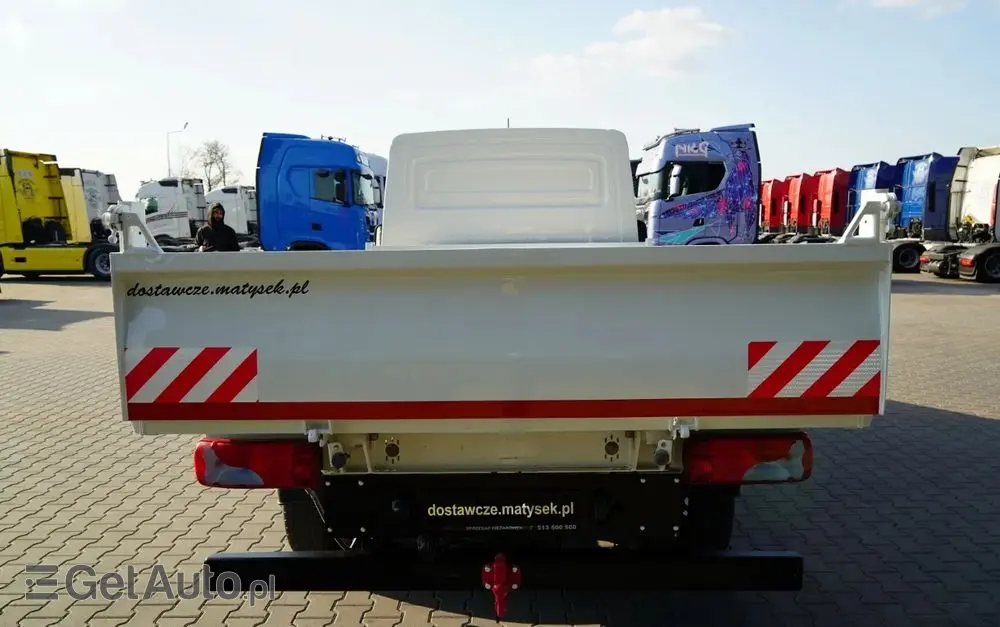 MAN TGE 5.180 / WYWROTKA TYLNOZSYPOWA / RADAR  / BLIŹNIAK / MANUAL / SPROWADZONY 