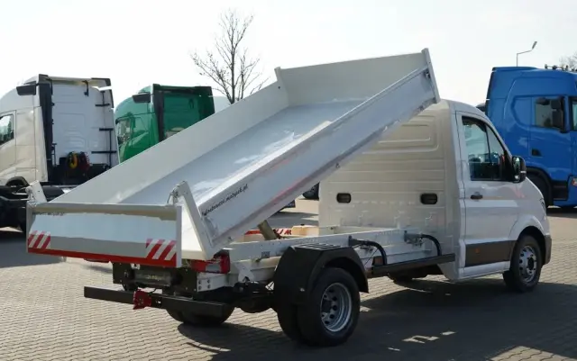 MAN TGE 5.180 / WYWROTKA TYLNOZSYPOWA / RADAR  / BLIŹNIAK / MANUAL / SPROWADZONY 