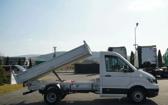 MAN TGE 5.180 / WYWROTKA TYLNOZSYPOWA / RADAR  / BLIŹNIAK / MANUAL / SPROWADZONY 