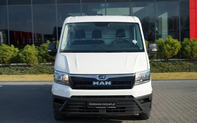 MAN TGE 5.180 / WYWROTKA TYLNOZSYPOWA / RADAR  / BLIŹNIAK / MANUAL / SPROWADZONY 