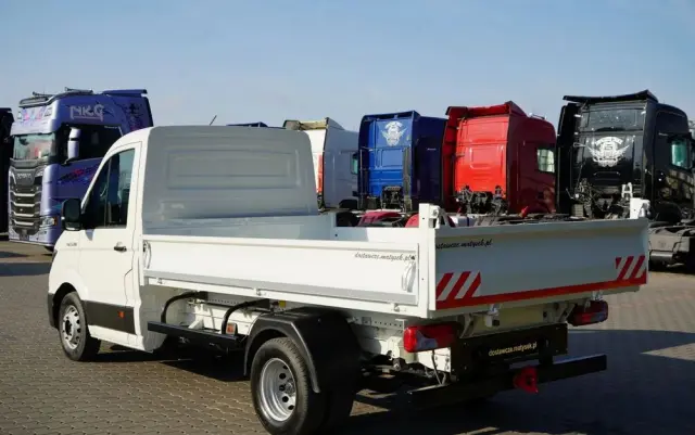 MAN TGE 5.180 / WYWROTKA TYLNOZSYPOWA / RADAR  / BLIŹNIAK / MANUAL / SPROWADZONY 