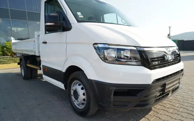 MAN TGE 5.180 / WYWROTKA TYLNOZSYPOWA / RADAR  / BLIŹNIAK / MANUAL / SPROWADZONY 