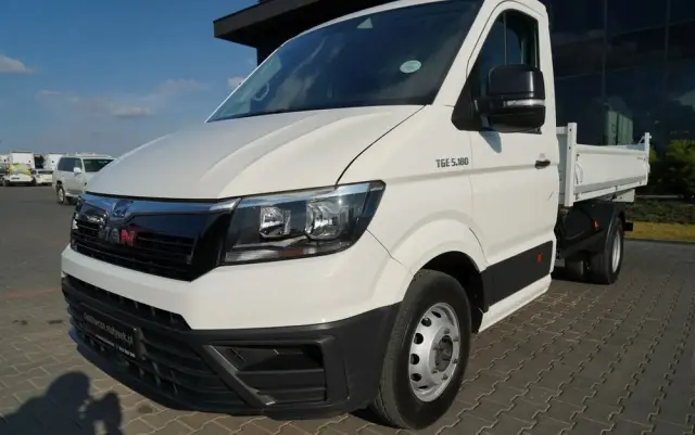 MAN TGE 5.180 / WYWROTKA TYLNOZSYPOWA / RADAR  / BLIŹNIAK / MANUAL / SPROWADZONY 