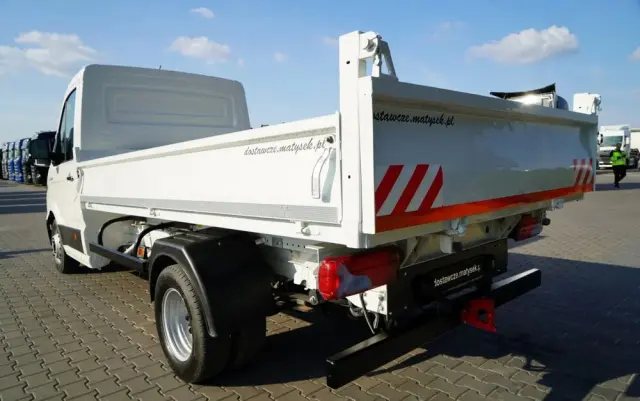 MAN TGE 5.180 / WYWROTKA TYLNOZSYPOWA / RADAR  / BLIŹNIAK / MANUAL / SPROWADZONY 