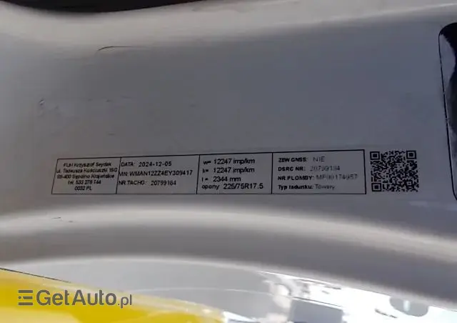 MAN TGL 8.250 EURO 6 