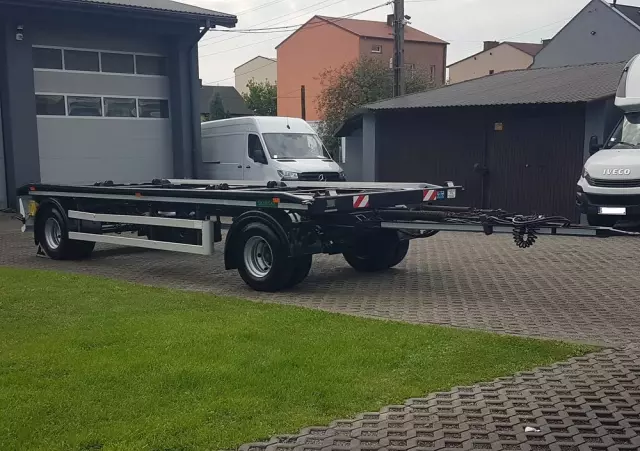 STT-SKIBICKI PK-18 DO KONTENERÓW 2 OSIE DO HAKOWCA HUFFERMANN ZASŁAW WIELTON MEILLER 