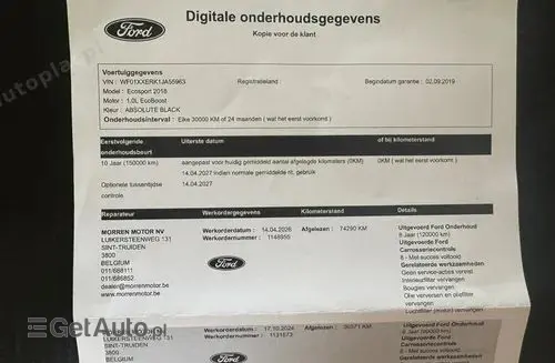 FORD EcoSport 