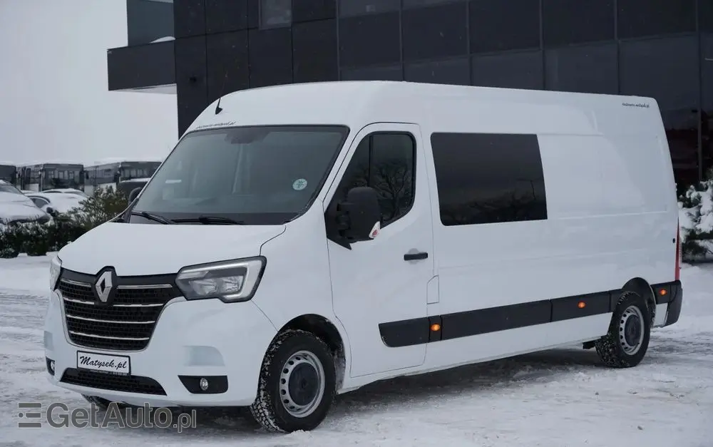 RENAULT MASTER / BLASZAK / FURGON / BRYGADÓWKA 7 MIEJSC / ZABUDOWA / POLSKI SALON / JEDEN WŁAŚCIEL 