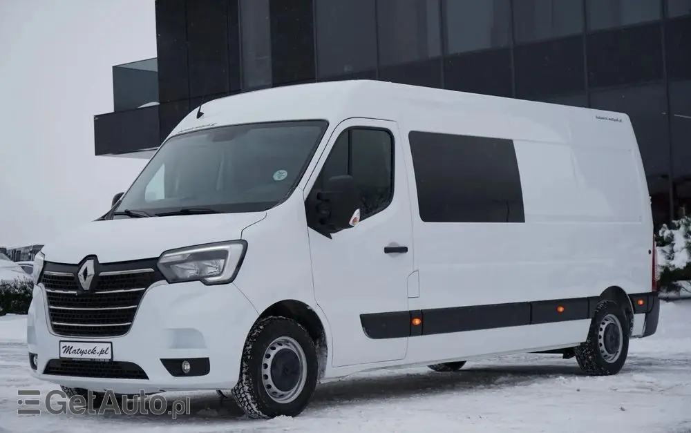 RENAULT MASTER / BLASZAK / FURGON / BRYGADÓWKA 7 MIEJSC / ZABUDOWA / POLSKI SALON / JEDEN WŁAŚCIEL 
