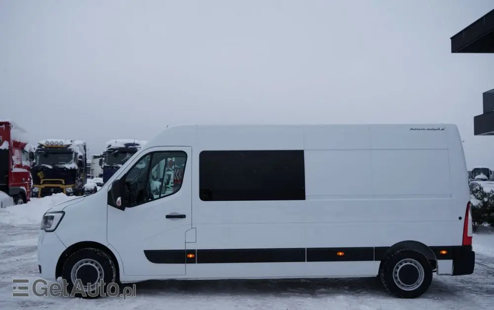 RENAULT MASTER / BLASZAK / FURGON / BRYGADÓWKA 7 MIEJSC / ZABUDOWA / POLSKI SALON / JEDEN WŁAŚCIEL 