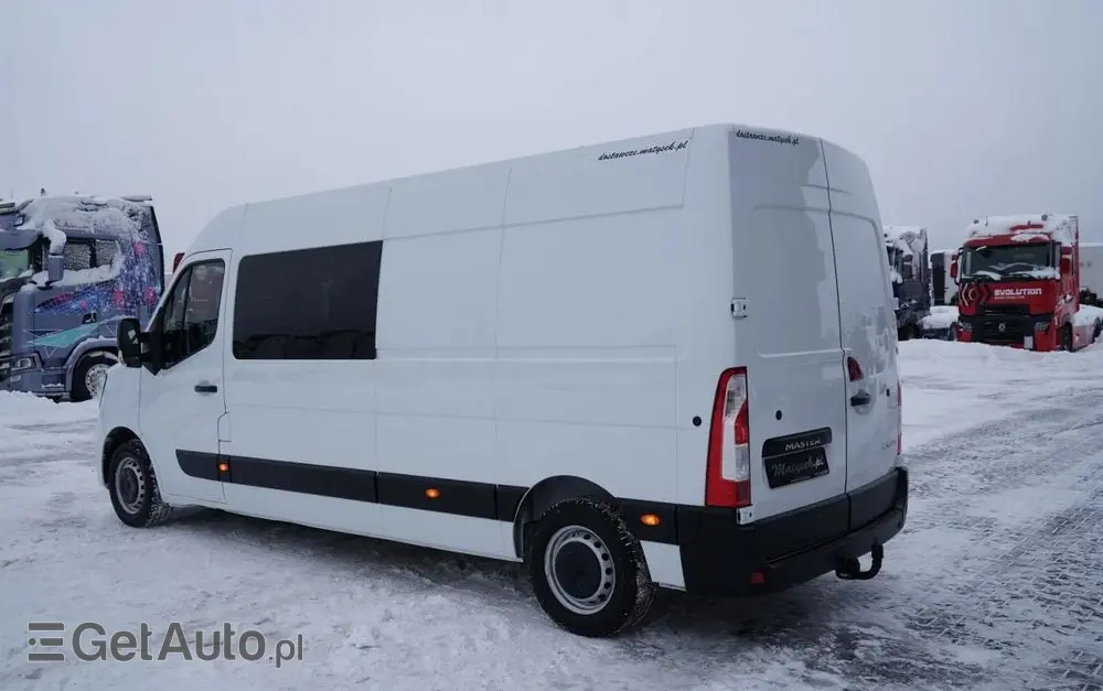 RENAULT MASTER / BLASZAK / FURGON / BRYGADÓWKA 7 MIEJSC / ZABUDOWA / POLSKI SALON / JEDEN WŁAŚCIEL 