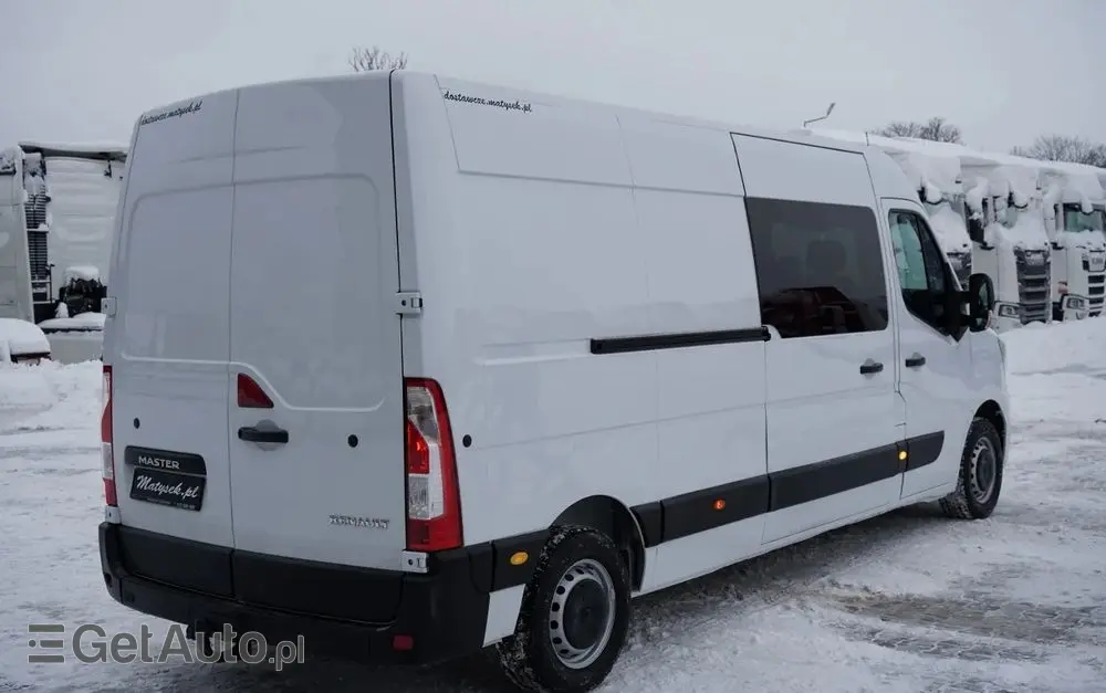 RENAULT MASTER / BLASZAK / FURGON / BRYGADÓWKA 7 MIEJSC / ZABUDOWA / POLSKI SALON / JEDEN WŁAŚCIEL 