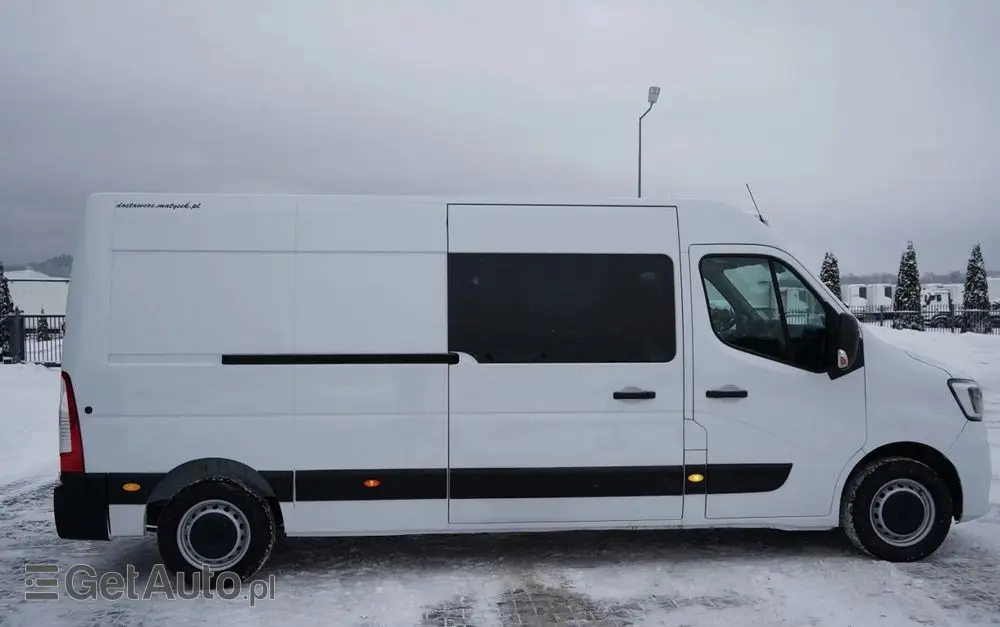 RENAULT MASTER / BLASZAK / FURGON / BRYGADÓWKA 7 MIEJSC / ZABUDOWA / POLSKI SALON / JEDEN WŁAŚCIEL 