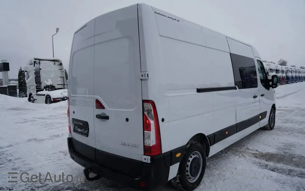 RENAULT MASTER / BLASZAK / FURGON / BRYGADÓWKA 7 MIEJSC / ZABUDOWA / POLSKI SALON / JEDEN WŁAŚCIEL 