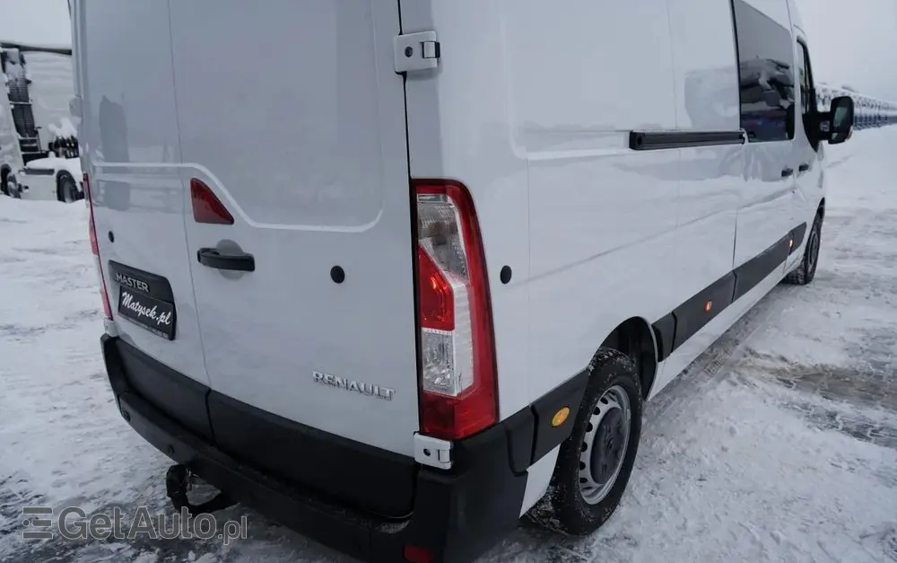 RENAULT MASTER / BLASZAK / FURGON / BRYGADÓWKA 7 MIEJSC / ZABUDOWA / POLSKI SALON / JEDEN WŁAŚCIEL 