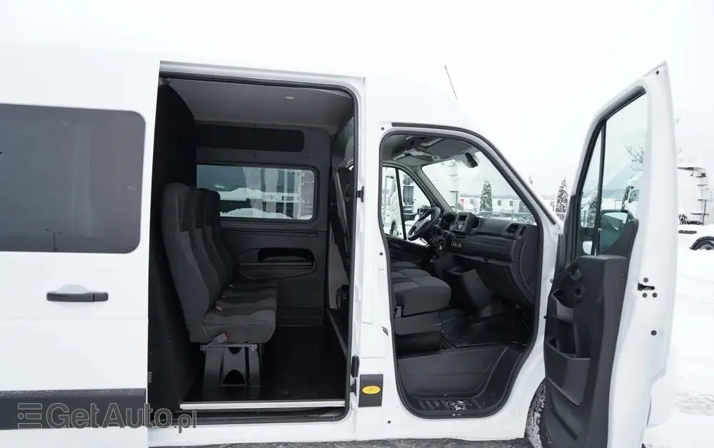 RENAULT MASTER / BLASZAK / FURGON / BRYGADÓWKA 7 MIEJSC / ZABUDOWA / POLSKI SALON / JEDEN WŁAŚCIEL 