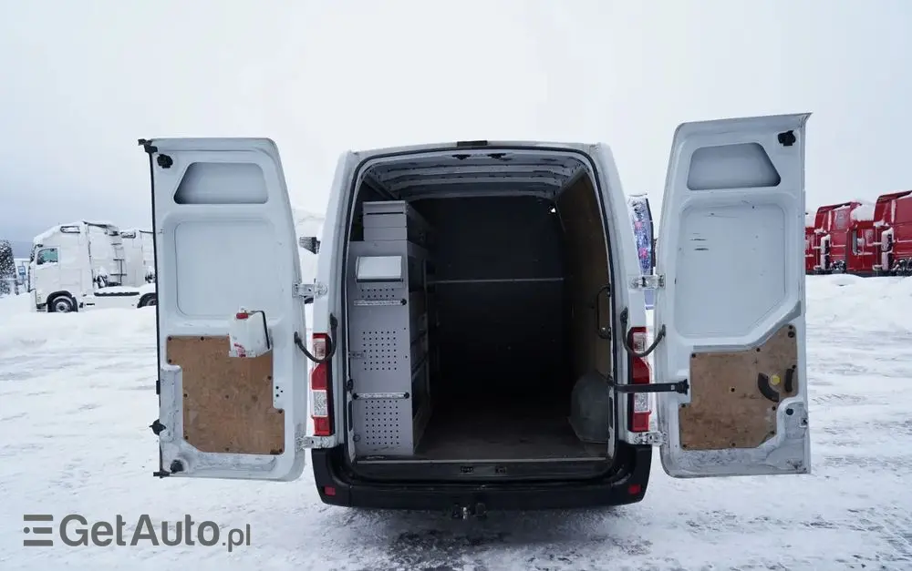 RENAULT MASTER / BLASZAK / FURGON / BRYGADÓWKA 7 MIEJSC / ZABUDOWA / POLSKI SALON / JEDEN WŁAŚCIEL 