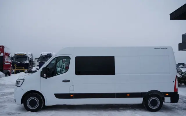 RENAULT MASTER / BLASZAK / FURGON / BRYGADÓWKA 7 MIEJSC / ZABUDOWA / POLSKI SALON / JEDEN WŁAŚCIEL 