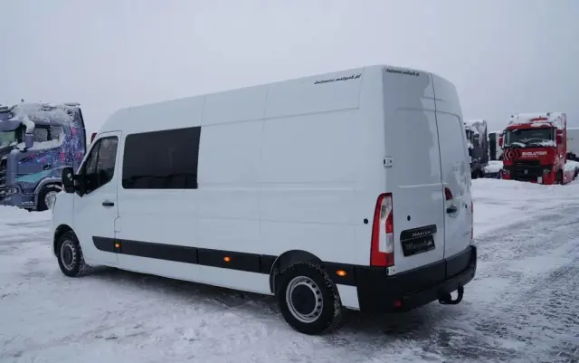 RENAULT MASTER / BLASZAK / FURGON / BRYGADÓWKA 7 MIEJSC / ZABUDOWA / POLSKI SALON / JEDEN WŁAŚCIEL 
