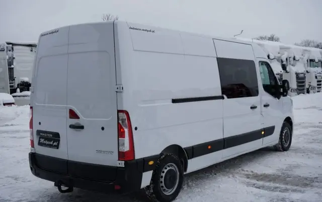 RENAULT MASTER / BLASZAK / FURGON / BRYGADÓWKA 7 MIEJSC / ZABUDOWA / POLSKI SALON / JEDEN WŁAŚCIEL 