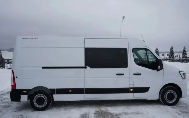 RENAULT MASTER / BLASZAK / FURGON / BRYGADÓWKA 7 MIEJSC / ZABUDOWA / POLSKI SALON / JEDEN WŁAŚCIEL 