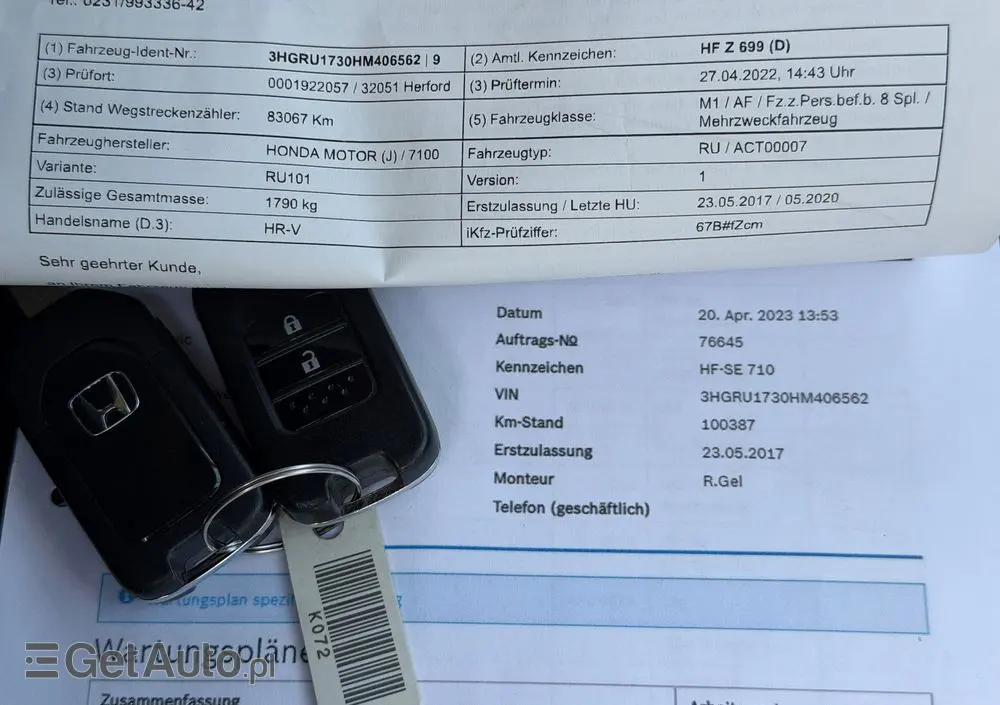 HONDA HR-V 1.5 i-VTEC Comfort