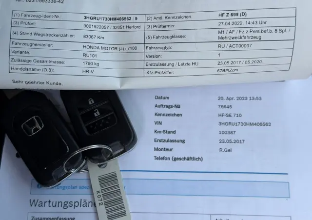 HONDA HR-V 1.5 i-VTEC Comfort