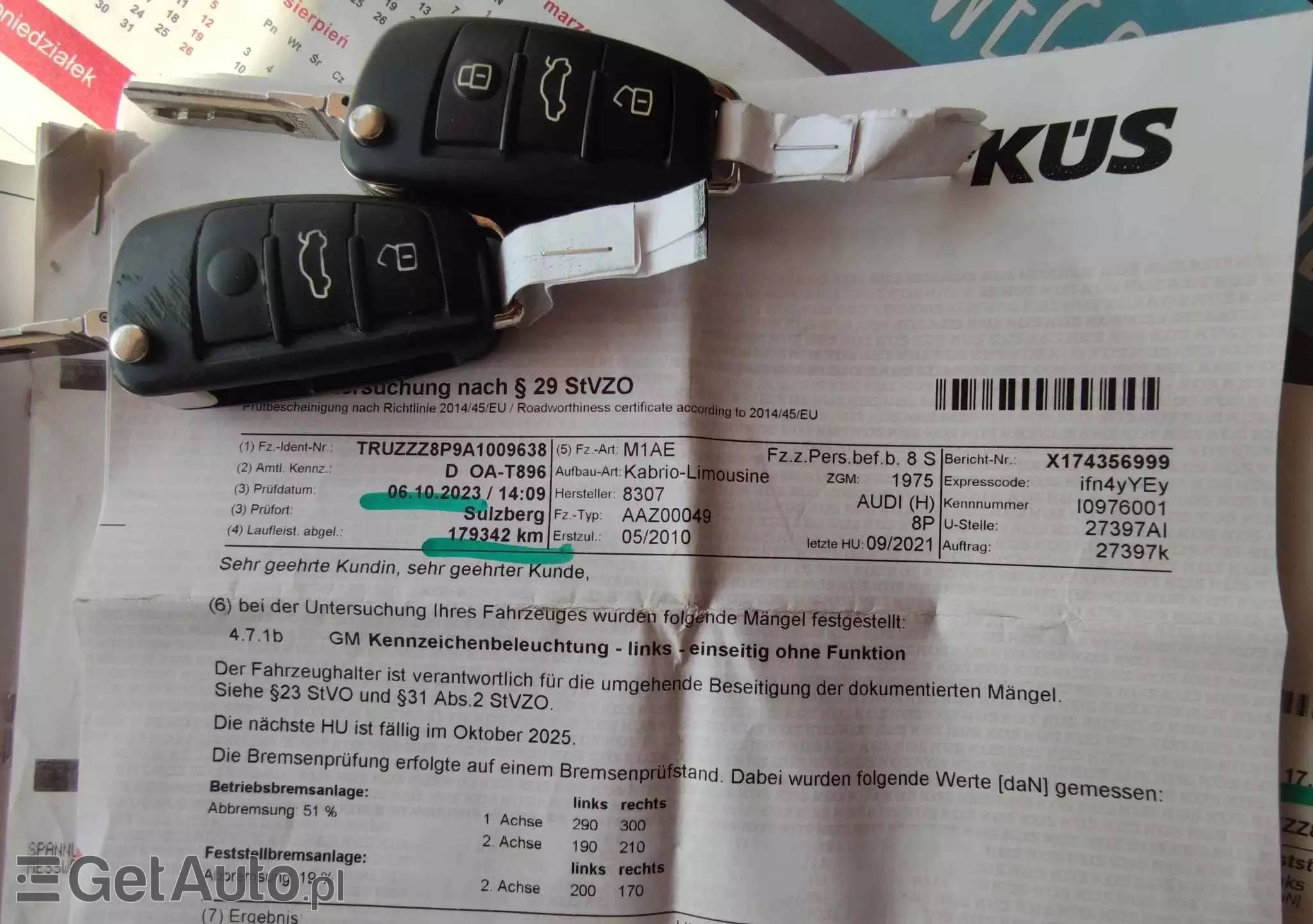 AUDI A3 Cabriolet 2.0 TDI DPF Attraction