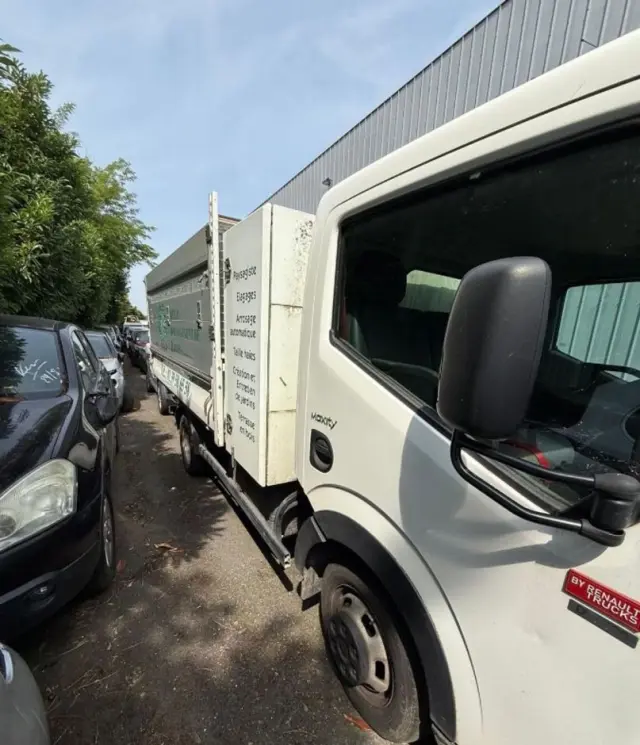 RENAULT Maxity wywrotka bliźniak 