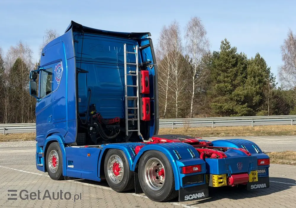 SCANIA Pusher 500s 6x2/4 full opcja 74T DMC JAK NOWY 2022/23 