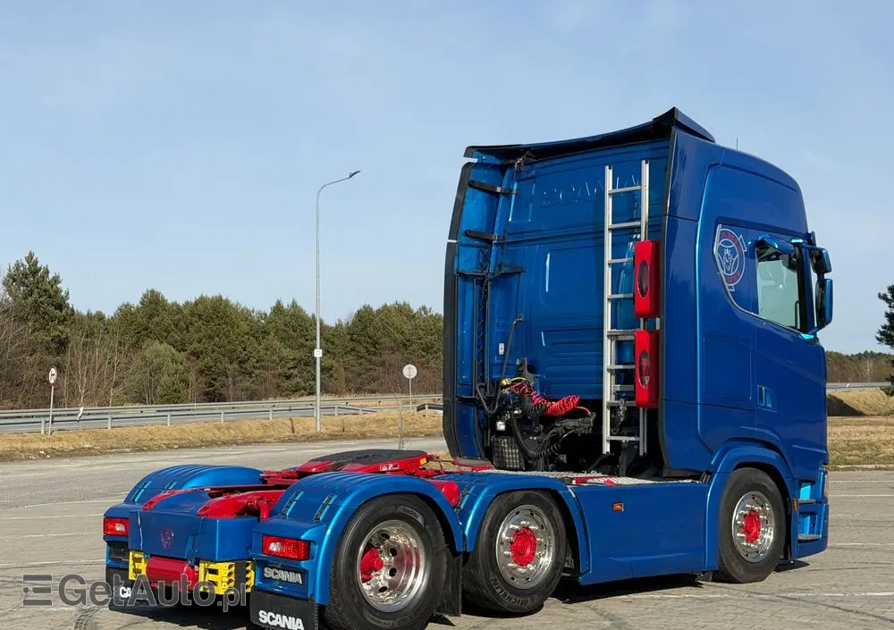 SCANIA Pusher 500s 6x2/4 full opcja 74T DMC JAK NOWY 2022/23 