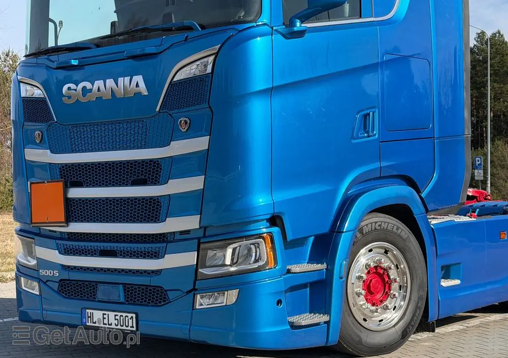 SCANIA Pusher 500s 6x2/4 full opcja 74T DMC JAK NOWY 2022/23 