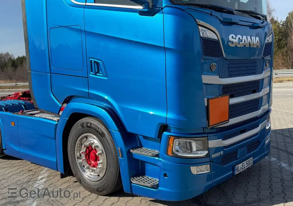 SCANIA Pusher 500s 6x2/4 full opcja 74T DMC JAK NOWY 2022/23 