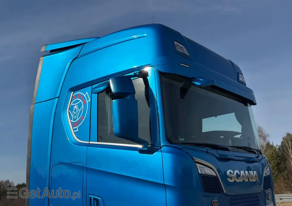 SCANIA Pusher 500s 6x2/4 full opcja 74T DMC JAK NOWY 2022/23 