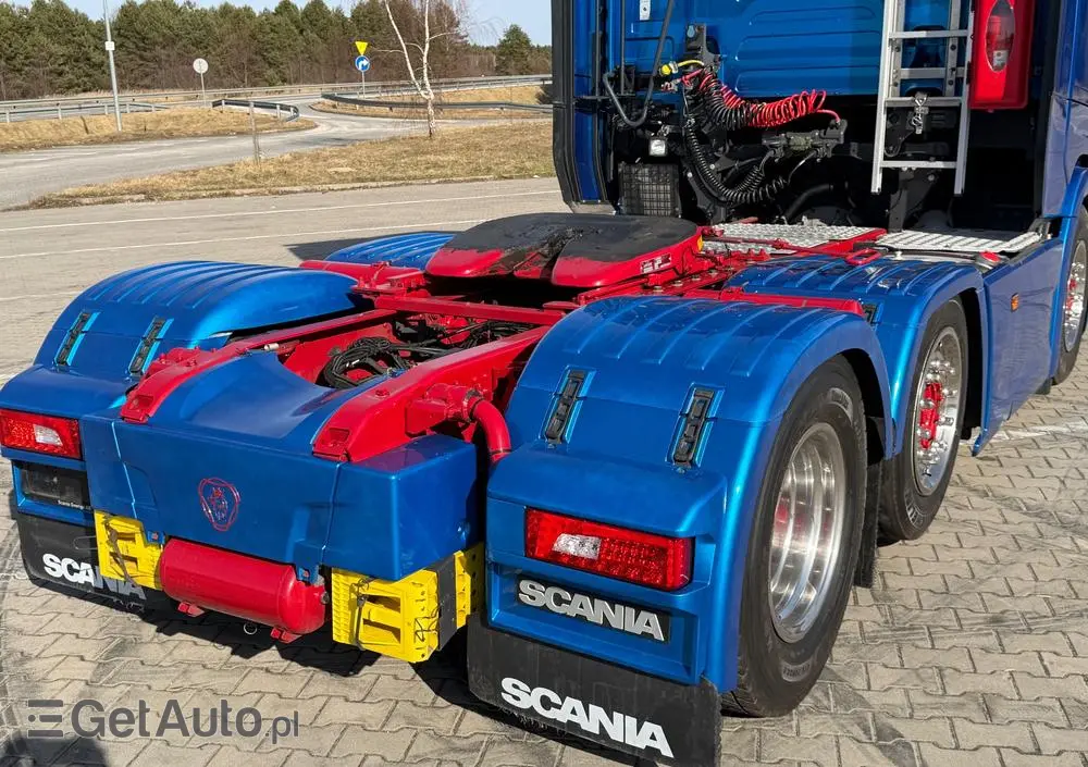 SCANIA Pusher 500s 6x2/4 full opcja 74T DMC JAK NOWY 2022/23 