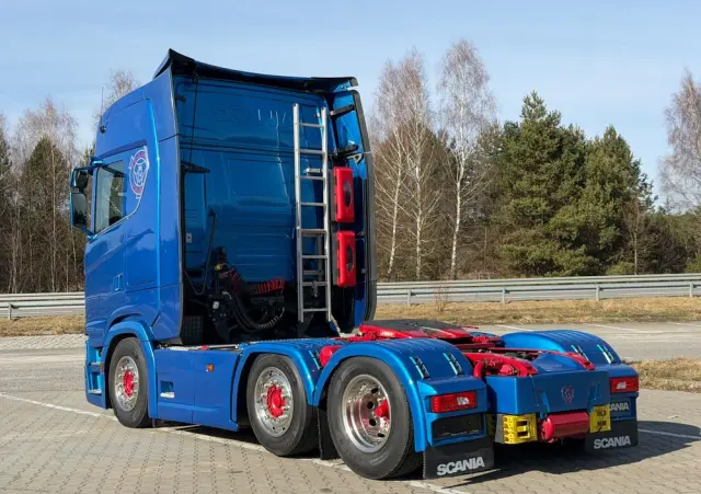 SCANIA Pusher 500s 6x2/4 full opcja 74T DMC JAK NOWY 2022/23 