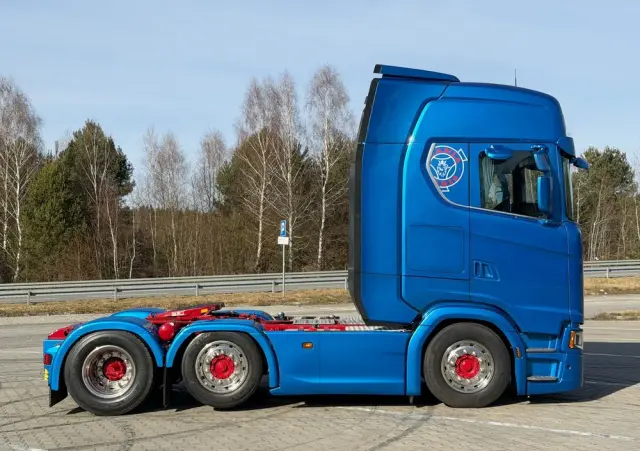 SCANIA Pusher 500s 6x2/4 full opcja 74T DMC JAK NOWY 2022/23 