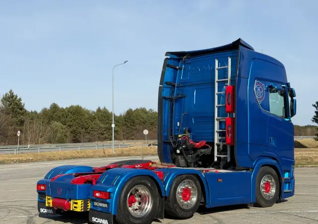 SCANIA Pusher 500s 6x2/4 full opcja 74T DMC JAK NOWY 2022/23 