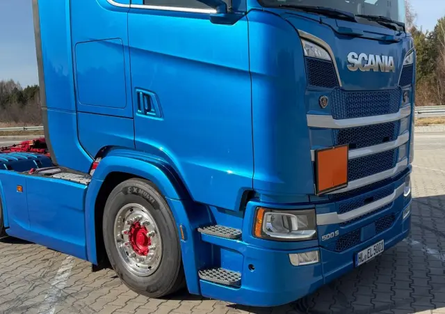 SCANIA Pusher 500s 6x2/4 full opcja 74T DMC JAK NOWY 2022/23 