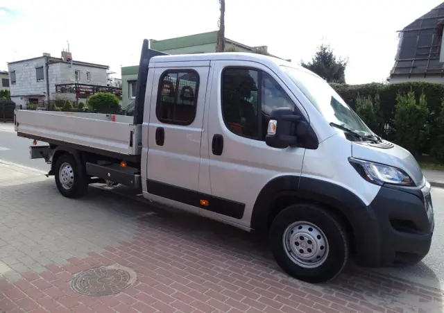 PEUGEOT BOXER 130 koni ,doka, Klima, 7- osób + skrzynia 3,40 m , MAXI 