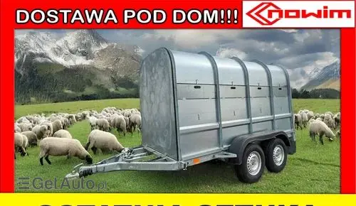 PRZYCZEPA DO PRZEWOZU ŻYWYCH ZWIERZĄT DO BYDŁA CIELĄT ŚWIŃ KRÓW KÓZ OW Przyczepa 