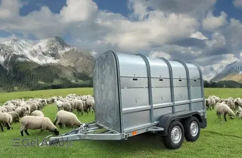 PRZYCZEPA DO PRZEWOZU ŻYWYCH ZWIERZĄT DO BYDŁA CIELĄT ŚWIŃ KRÓW KÓZ OW Przyczepa 