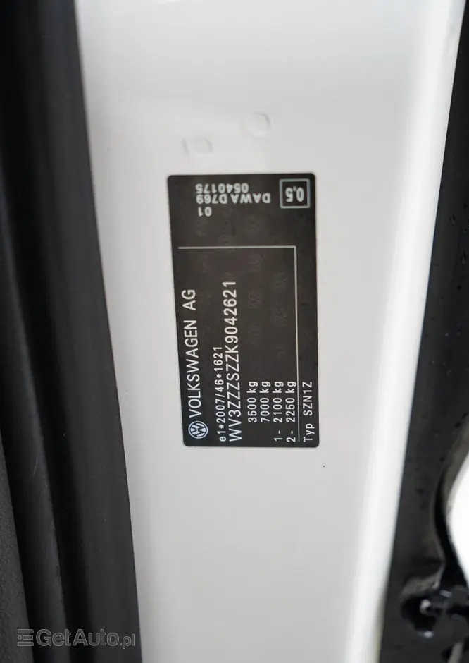 VOLKSWAGEN CRAFTER / KONTENER / WINDA DHOLLANDIA / 2019 ROK / BLIŹNIAK / 3 MIEJSCA / 