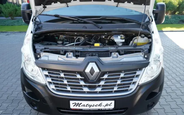 RENAULT MASTER / PODNOŚNIK KOSZOWY - 10.5 m / BLASZAK + WZWYŻKA / 